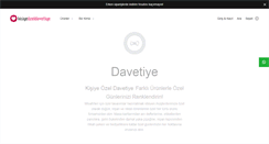 Desktop Screenshot of kisiyeozeldavetiye.com
